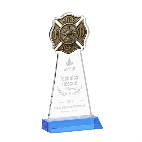 Fire Dept Award - Sky Blue... from ASI 84592 St Regis Group / St Regis
