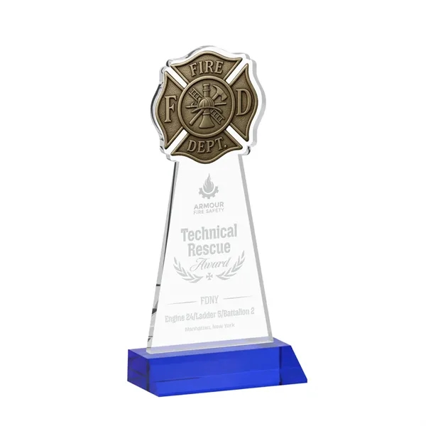 Fire Dept Award - Blue... from ASI 84592 St Regis Group / St Regis