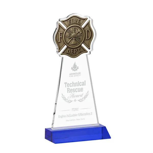 Fire Dept Award - Blue... from ASI 84592 St Regis Group / St Regis