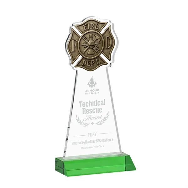 Fire Dept Award - Green... from ASI 84592 St Regis Group / St Regis