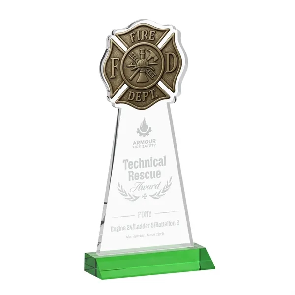 Fire Dept Award - Green... from ASI 84592 St Regis Group / St Regis