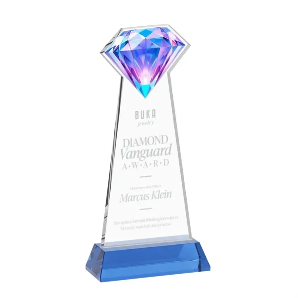 Gemstone Award on Hartford Base - Sky Blue... from ASI 84592 St Regis Group / St Regis