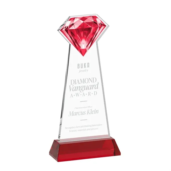 Gemstone Award on Hartford Base - Red... from ASI 84592 St Regis Group / St Regis