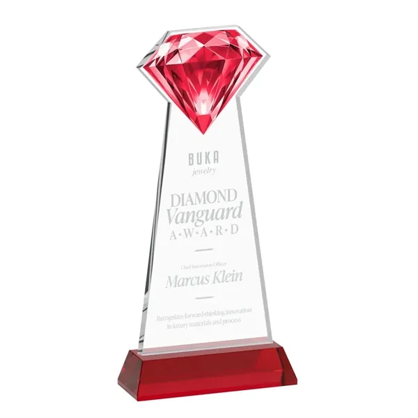 Gemstone Award on Hartford Base - Red... from ASI 84592 St Regis Group / St Regis
