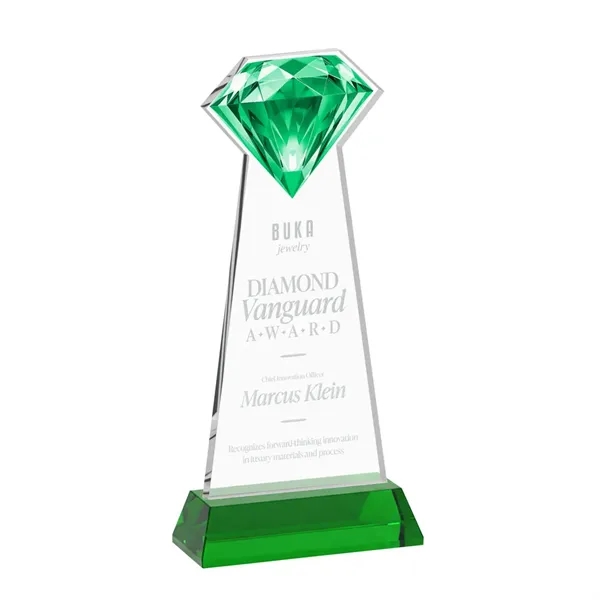 Gemstone Award on Hartford Base - Green... from ASI 84592 St Regis Group / St Regis