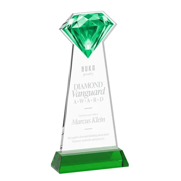 Gemstone Award on Hartford Base - Green... from ASI 84592 St Regis Group / St Regis