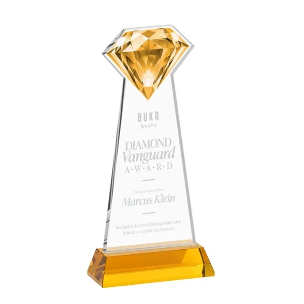 Gemstone Award on Hartford Base - Amber... from ASI 84592 St Regis Group / St Regis