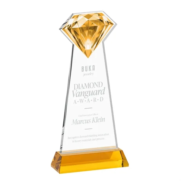 Gemstone Award on Hartford Base - Amber... from ASI 84592 St Regis Group / St Regis