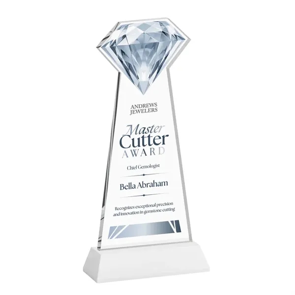 Gemstone VividPrint™ Award on Hartford Base - White... from ASI 84592 St Regis Group / St Regis