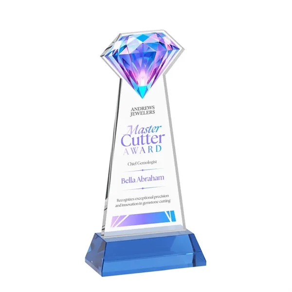 Gemstone VividPrint™ Award on Hartford Base - Sky Blue... from ASI 84592 St Regis Group / St Regis