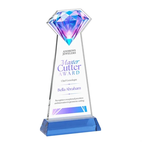Gemstone VividPrint™ Award on Hartford Base - Sky Blue... from ASI 84592 St Regis Group / St Regis