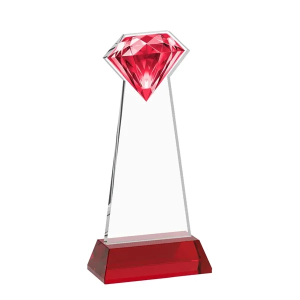 Gemstone VividPrint™ Award on Hartford Base - Red... from ASI 84592 St Regis Group / St Regis