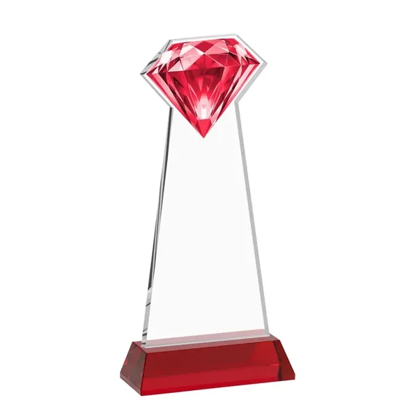 Gemstone VividPrint™ Award on Hartford Base - Red... from ASI 84592 St Regis Group / St Regis