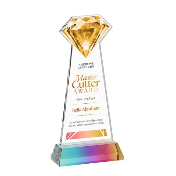 Gemstone VividPrint™ Award on Hartford Base - Prismatic... from ASI 84592 St Regis Group / St Regis