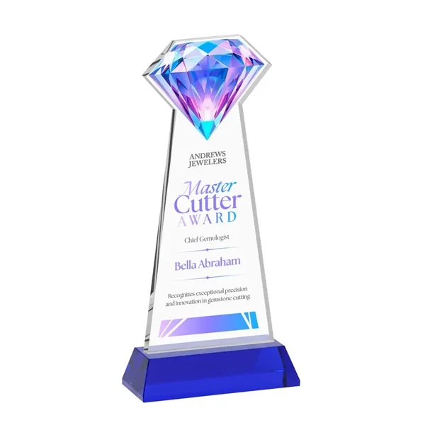 Gemstone VividPrint™ Award on Hartford Base - Blue... from ASI 84592 St Regis Group / St Regis