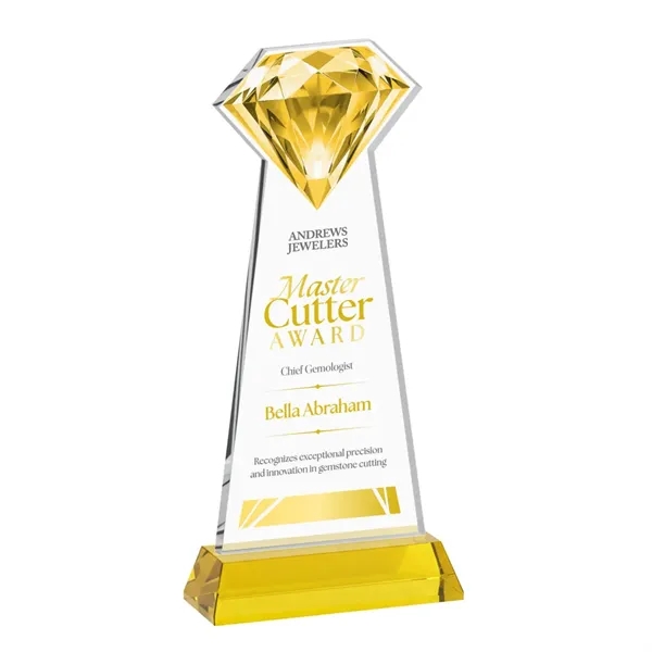 Gemstone VividPrint™ Award on Hartford Base - Gold... from ASI 84592 St Regis Group / St Regis