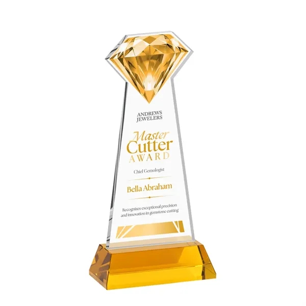 Gemstone VividPrint™ Award on Hartford Base - Amber... from ASI 84592 St Regis Group / St Regis