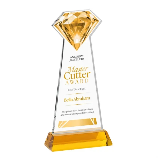 Gemstone VividPrint™ Award on Hartford Base - Amber... from ASI 84592 St Regis Group / St Regis