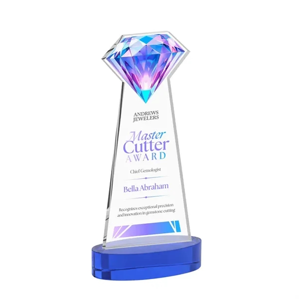 Gemstone VividPrint™ Award on Alberton Base - Blue... from ASI 84592 St Regis Group / St Regis