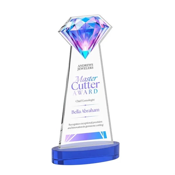 Gemstone VividPrint™ Award on Alberton Base - Blue... from ASI 84592 St Regis Group / St Regis