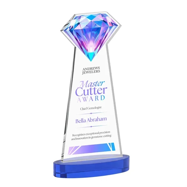 Gemstone VividPrint™ Award on Alberton Base - Blue... from ASI 84592 St Regis Group / St Regis