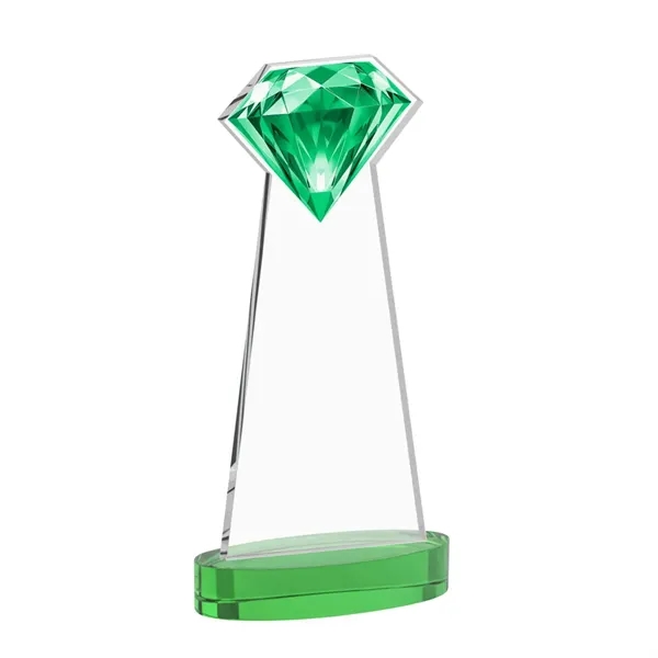 Gemstone VividPrint™ Award on Alberton Base - Green... from ASI 84592 St Regis Group / St Regis