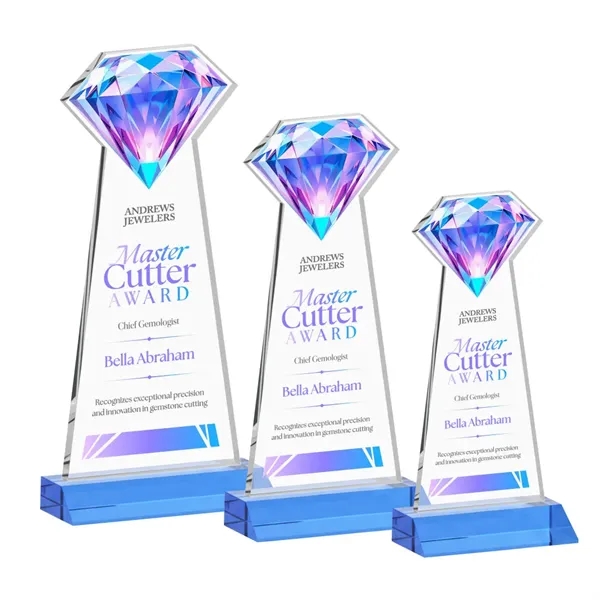 Gemstone VividPrint™ Award - Sky Blue... from ASI 84592 St Regis Group / St Regis