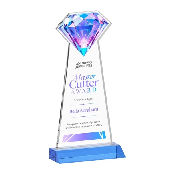 Gemstone VividPrint™ Award - Sky Blue... from ASI 84592 St Regis Group / St Regis