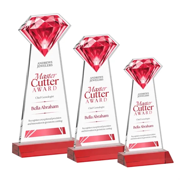 Gemstone VividPrint™ Award - Red... from ASI 84592 St Regis Group / St Regis