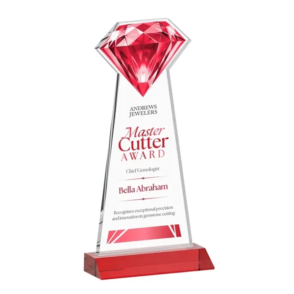 Gemstone VividPrint™ Award - Red... from ASI 84592 St Regis Group / St Regis