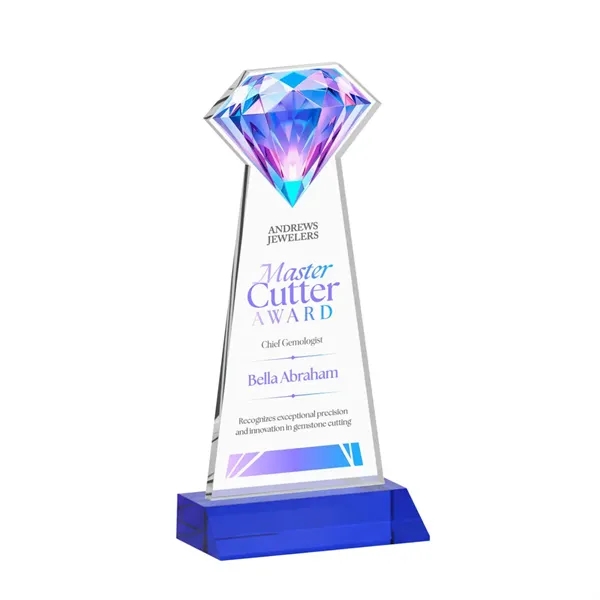 Gemstone VividPrint™ Award - Blue... from ASI 84592 St Regis Group / St Regis
