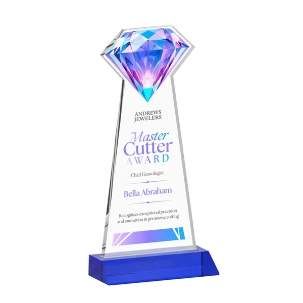 Gemstone VividPrint™ Award - Blue... from ASI 84592 St Regis Group / St Regis