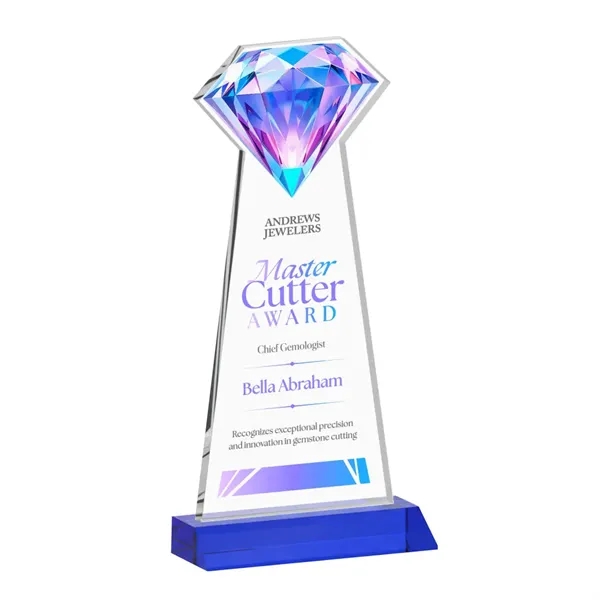 Gemstone VividPrint™ Award - Blue... from ASI 84592 St Regis Group / St Regis