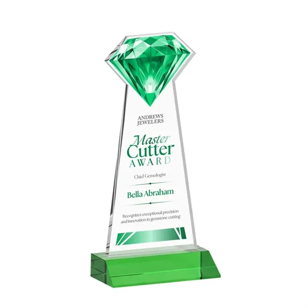 Gemstone VividPrint™ Award - Green... from ASI 84592 St Regis Group / St Regis