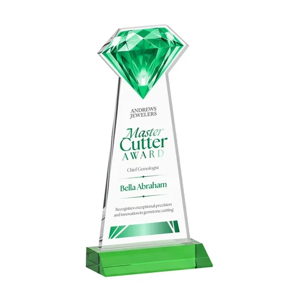 Gemstone VividPrint™ Award - Green... from ASI 84592 St Regis Group / St Regis