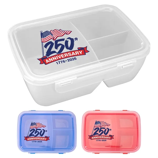 Patriotic Lunch To Go Container... from ASI 30208 A P Specialties / AP Specialties