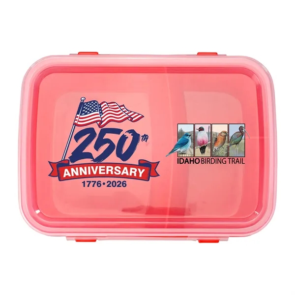 Patriotic Lunch To Go Container... from ASI 30208 A P Specialties / AP Specialties