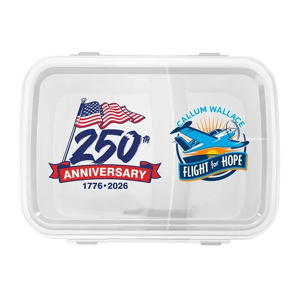 Patriotic Lunch To Go Container... from ASI 30208 A P Specialties / AP Specialties