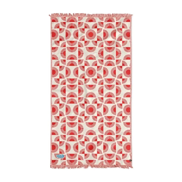 38" x 73" double-layered, pre-washed cotton towel with drawcord loop and... from ASI 56070 Gemline / Gemline®