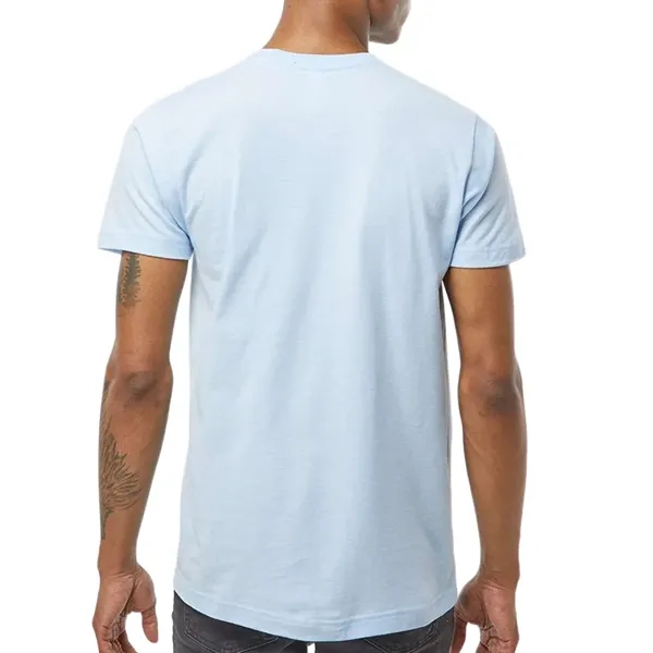 Unisex premium quality fine jersey short sleeve t-shirt with double-needle stitching... from ASI 39552 BEL Promo