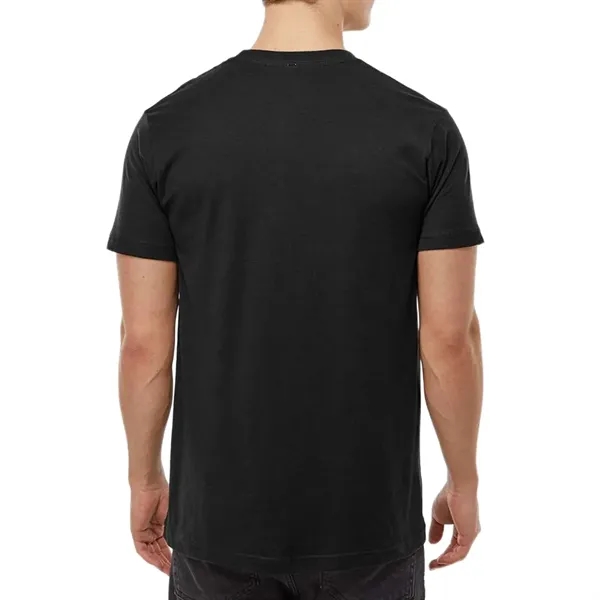 Unisex premium quality fine jersey short sleeve t-shirt with double-needle stitching... from ASI 39552 BEL Promo