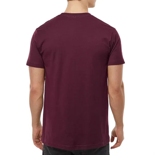 Unisex premium quality fine jersey short sleeve t-shirt with double-needle stitching... from ASI 39552 BEL Promo