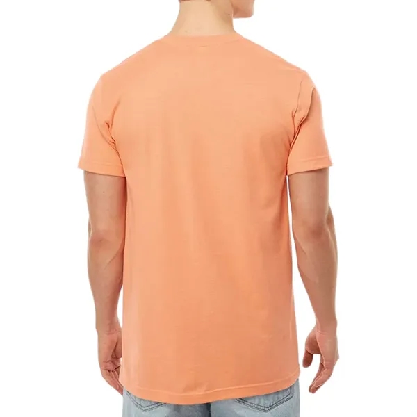 Unisex premium quality fine jersey short sleeve t-shirt with double-needle stitching... from ASI 39552 BEL Promo