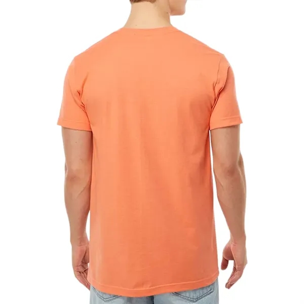 Unisex premium quality fine jersey short sleeve t-shirt with double-needle stitching... from ASI 39552 BEL Promo