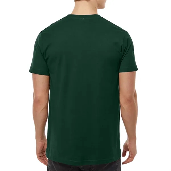 Unisex premium quality fine jersey short sleeve t-shirt with double-needle stitching... from ASI 39552 BEL Promo