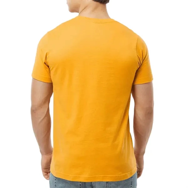 Unisex premium quality fine jersey short sleeve t-shirt with double-needle stitching... from ASI 39552 BEL Promo