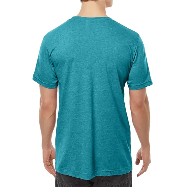 Unisex premium quality fine jersey short sleeve t-shirt with double-needle stitching... from ASI 39552 BEL Promo