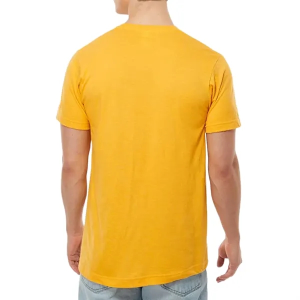 Unisex premium quality fine jersey short sleeve t-shirt with double-needle stitching... from ASI 39552 BEL Promo