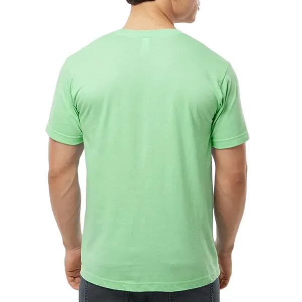 Unisex premium quality fine jersey short sleeve t-shirt with double-needle stitching... from ASI 39552 BEL Promo