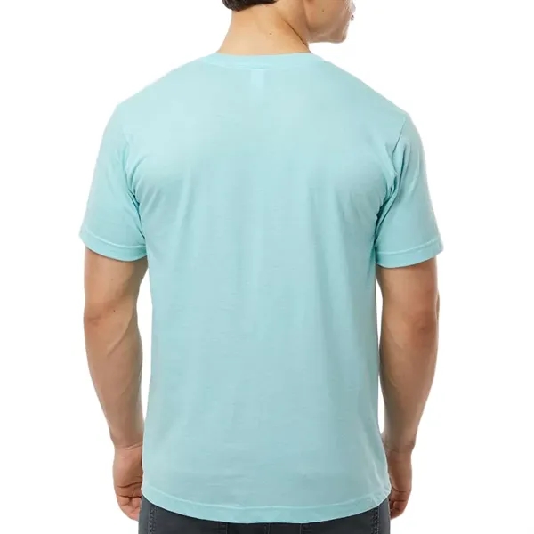 Unisex premium quality fine jersey short sleeve t-shirt with double-needle stitching... from ASI 39552 BEL Promo